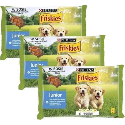 Friskies Junior s kuraťom v šťave 12 x 85 g