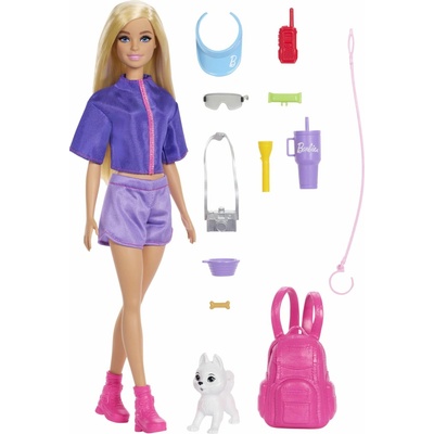 Mattel Barbie Bábika na výlete so psíkom