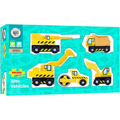 Bigjigs Rail príslušenstvo vláčikodráhy Stavebné stroje