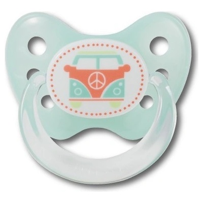 Dentistar Силиконова залъгалка с халка Dentistar - Мир, размер 2 (22291)