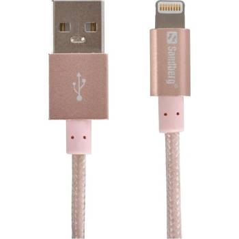 Sandberg 480-07 USB na Lightning, 1m, růžový