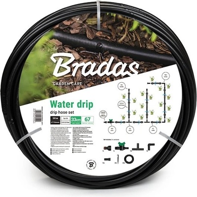 Bradas Zavlažovací sada s hadicí 50m WATER DRIP BR-DSWWM50-SET1 – Zboží Dáma