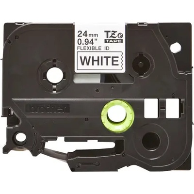 Brother Консуматив, Brother TZe-FX251 Tape Black on White, Flexible ID, 24mm, 8m (TZEFX251)