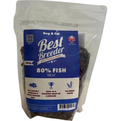 Best Breeder GF 80% Fish Dog Treats 500 g