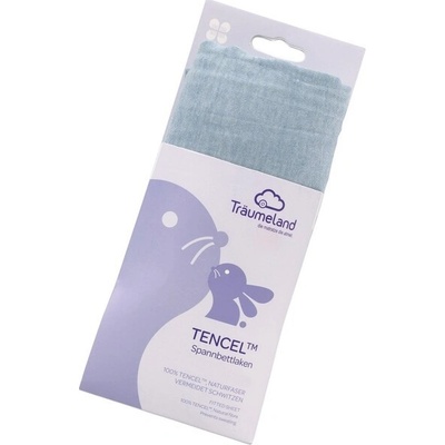 Träumeland prestieradlo Tencel ozeanblau 40x90