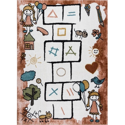 Dywany Łuszczów Fun Hop pink Ružová