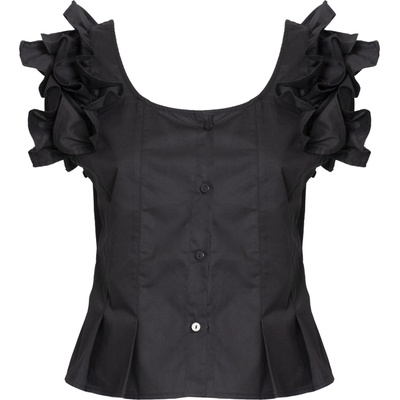 Influencer Блуза 'Popline' черно, размер M