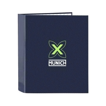 Munich Папка с пръстени Munich Blue indigo Син A4 27 x 33 x 6 cm