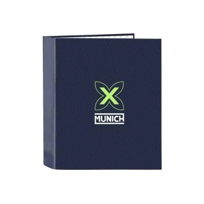 Munich Папка с пръстени Munich Blue indigo Син A4 27 x 33 x 6 cm