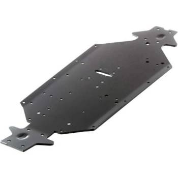 Arrma шаси алуминий SWB сребърно/синьо: Typhon