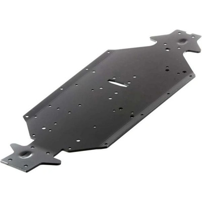 Arrma шаси алуминий SWB сребърно/синьо: Typhon