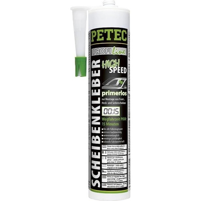 PETEC 84300 Rýchle lepidlo na sklá karosérií 290 ml