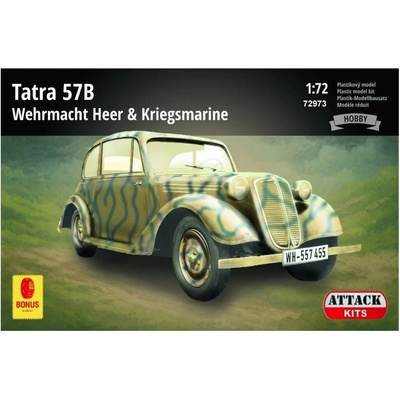 Attack Hobby Kits Tatra 57B Wehrmacht Heer & Kriegsmarine 1:72