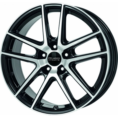 Anzio SPLIT 8x19 5x114,3 ET45 diamond black