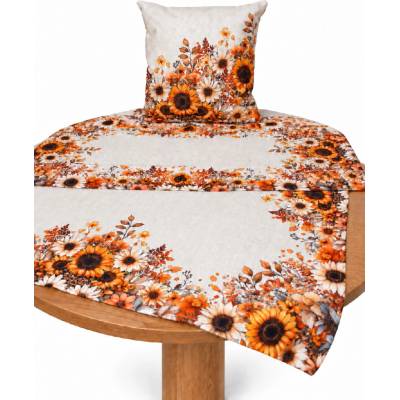 Tegatex Polyesterový ubrus slunečnicový ráj 120x140 cm