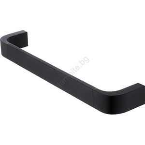 Nimco nkc 30035-90 - Стенна закачалка за кърпи nikau 39 см матов черен (nm0057)