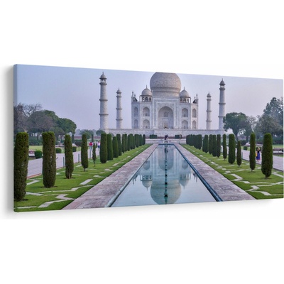 Obraz - Taj Mahal za východu slunce, jednodílný 200x100 cm – Hledejceny.cz