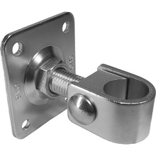 Cais Nastaviteľný C pánt pre upnutie profilu brány platňa 120x120 mm HP40S