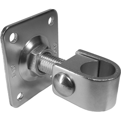 Cais Nastaviteľný C pánt pre upnutie profilu brány platňa 120x120 mm HP40S