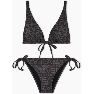 Giorgio Armani Бански 2 части water sports bw graphic w triangle