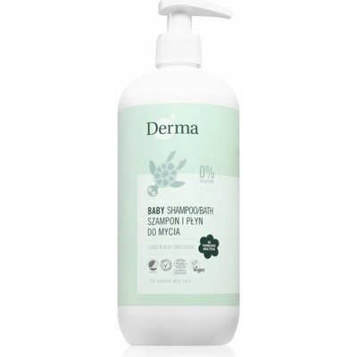 Derma Baby Shampoo/Bath dětský šampon na tělo a vlasy 500 ml
