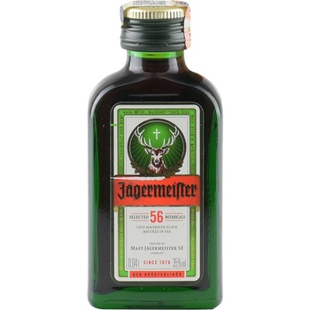 Jägermeister 35% 0,04 l (čistá fľaša)