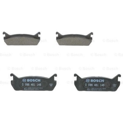 Sada brzdových platničiek kotúčovej brzdy BOSCH 0 986 461 146
