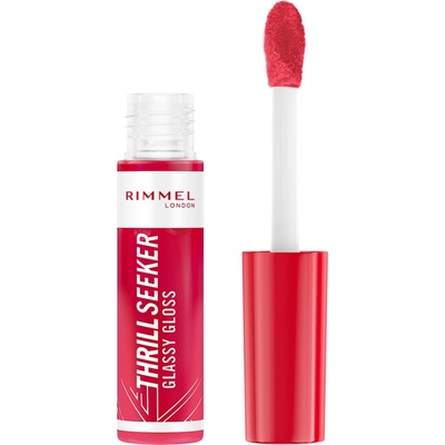 Rimmel Thrill Seeker Glassy Gloss lesk na pery pre väčší 350 Pink to the Berry 10 ml