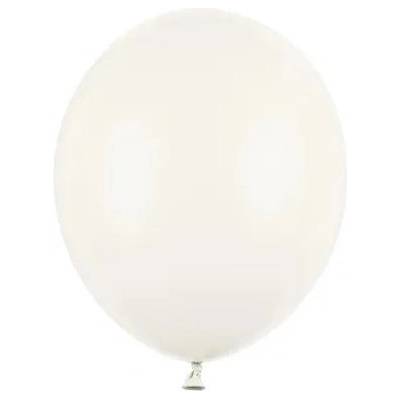Party Deco Латексови Балони Пастел, Мръсно Бяло - 12 см (sb5p-008z)