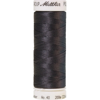 Nitě POLY SHEEN vyšívací 200m art. 3406 polyester AMANN Mettler - více barev Barva: 0132 Dark Pewter