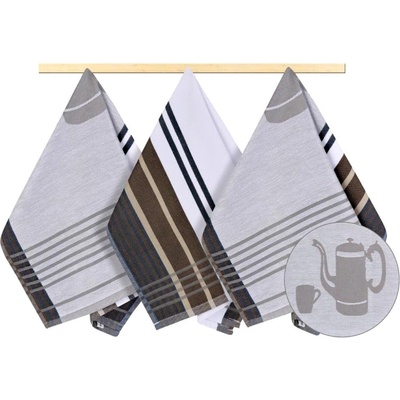 Bellatex UT/194 konvička 50 x 70 cm 3ks sivá