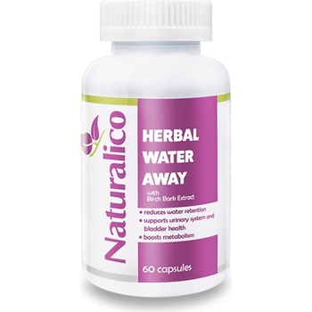 Naturalico Herbal Water Away, 60 капсули, Naturalico