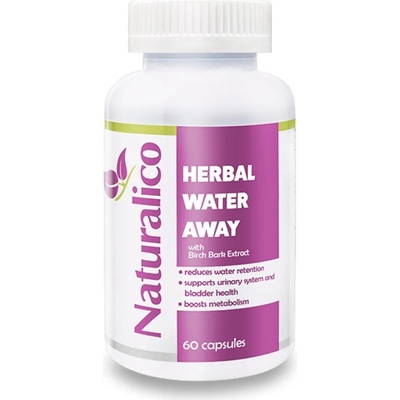 Naturalico Herbal Water Away, 60 капсули, Naturalico