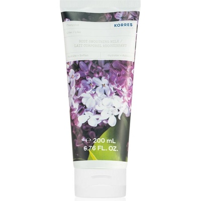 Korres Lilac тоалетно мляко за тяло с аромат на цветя 200ml