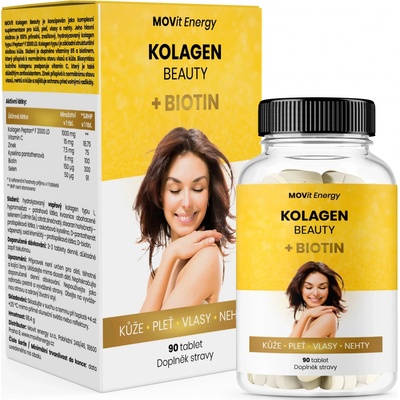 MOVit Kolagen Beauty + Biotin 90 tabliet