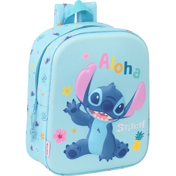 Safta Disney 3D mini Stitch 6 L modrý