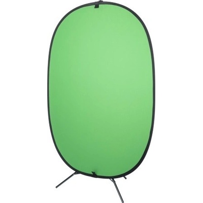 Prenosné kľúčovovacie pozadie 150 x 200 cm, Chromagreen/blue so stojanom