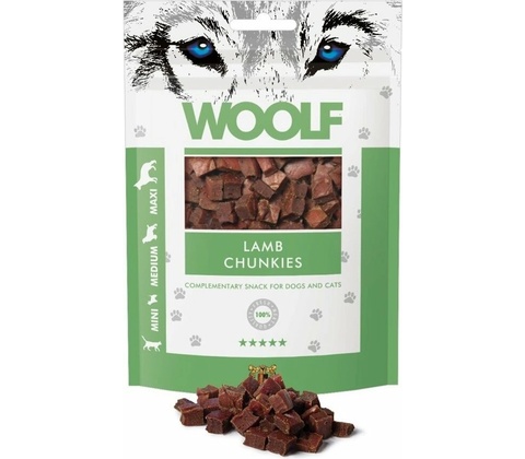 Woolf lamb chunkies 100 g