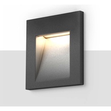 Rendl R12014 TESS SQ zápustná stříbrnošedá 230V LED 3W IP54 3000K