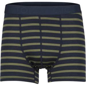Stoic Мъжко мериносово термобельо Stoic Merino150 AlsenSt. Boxer Merino base layer - Dark Navy / Olive Striped - размер XL (015-1638-1314)