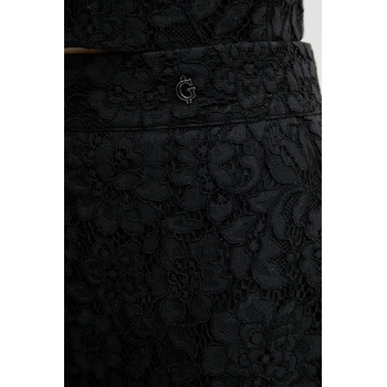 Guess Пола Guess JOSIANE в черно среднодълга с кройка тип молив W5YD12 WHD00 (W5YD12.WHD00)