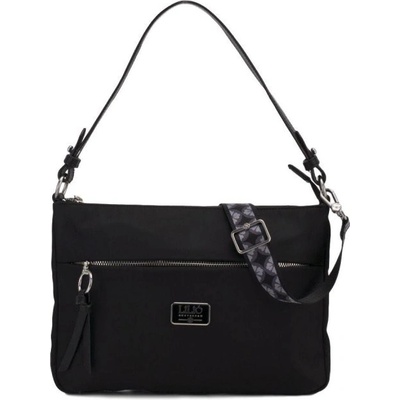 LiLiÓ Solid lilió M Flat Shoulder Bag kabelka na/ přes rameno black