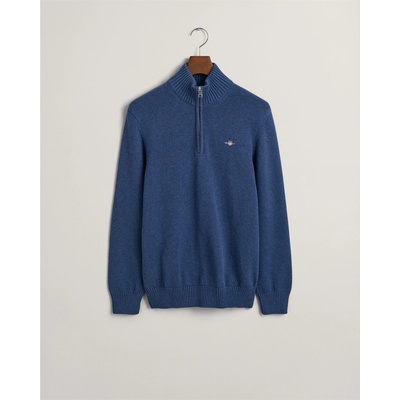 Gant Casual Cotton Half-Zip - Marine 487
