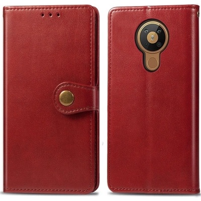 Forcell LEATHER BUCKLE Nokia 5.3 červené – Zbozi.Blesk.cz