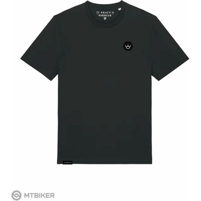 Peaty's Pubwear embroidered crown/black