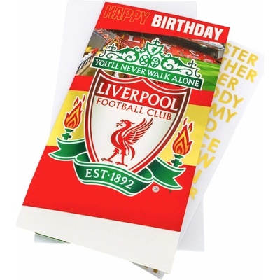Fan-shop Blahopřání LIVERPOOL FC Personalised