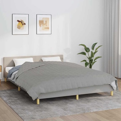 Pure Line Home Тежко одеяло сиво 200x200 см 13 кг