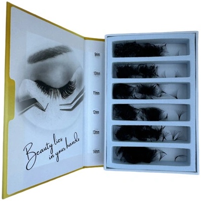 Luxury Lashes Narrow 20D Zakrivenie umelých rias: D, Dĺžka umelých rias: Mix dĺžok 9-14 mm, Hrúbka rias: 005