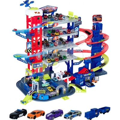Centrum Majorette Super Chase + 5 vozidiel