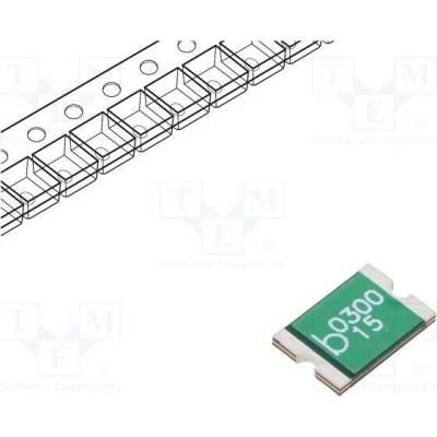 BEL FUSE 0ZCF0300AF2C Pojistka: polymerová PTC; 3A; Imax: 100A; SMD; 0ZCF; 2920